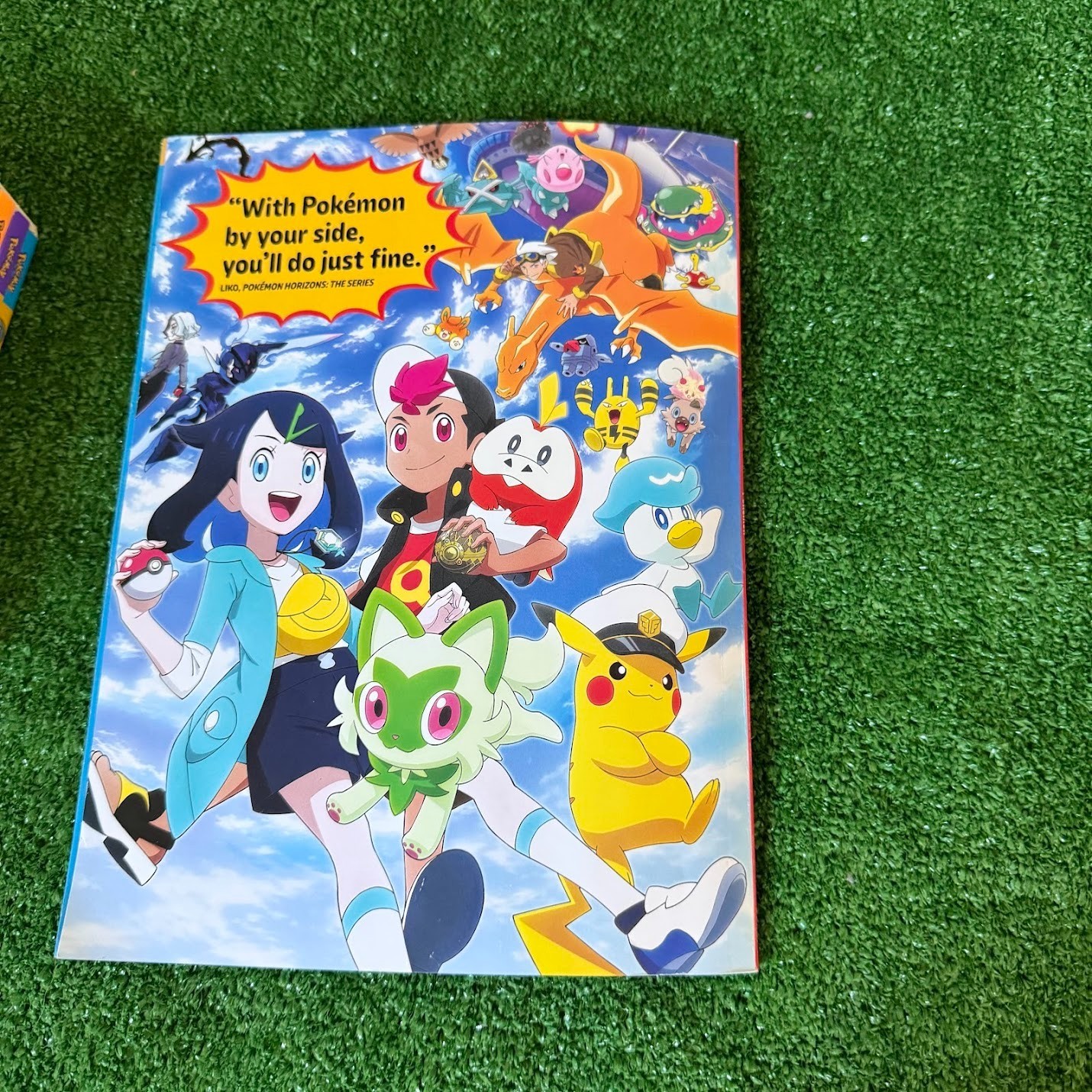 Pokemon Fan Guide Centennial Magazine + Scholastic Chapter Collection 4 Books