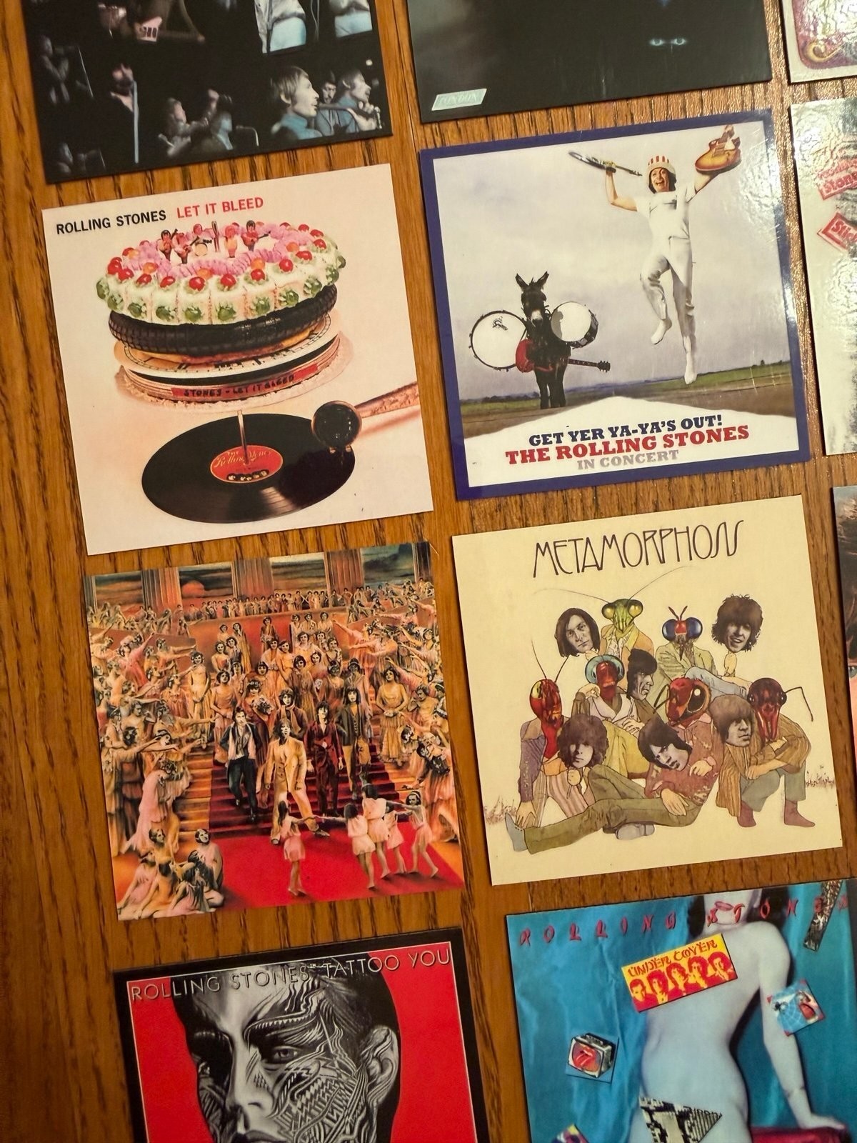 Rolling Stones fridge magnets