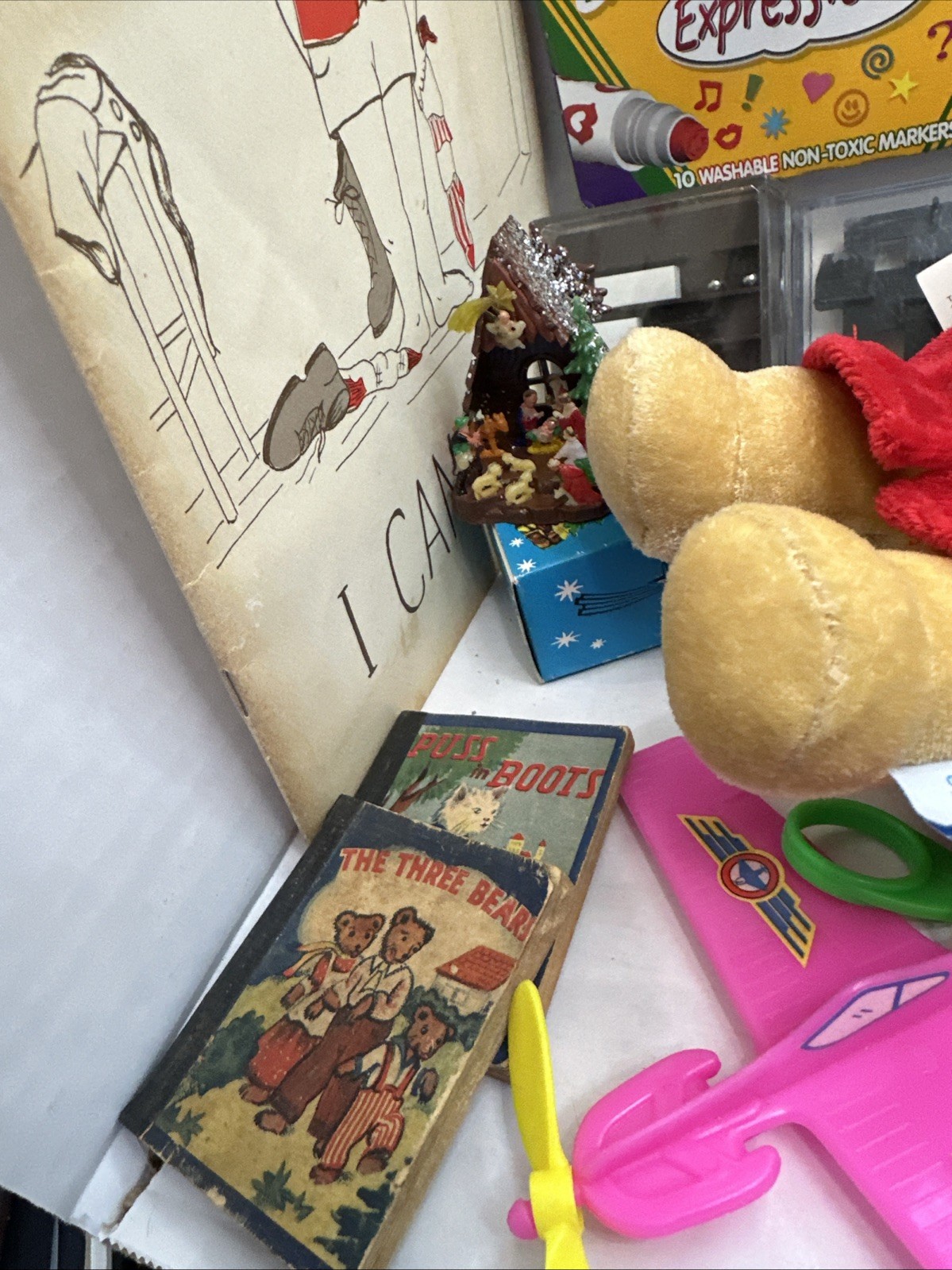 Vintage Children’s Junk Drawer. Vintage Toys, Books, Games & More. Over 35 Items