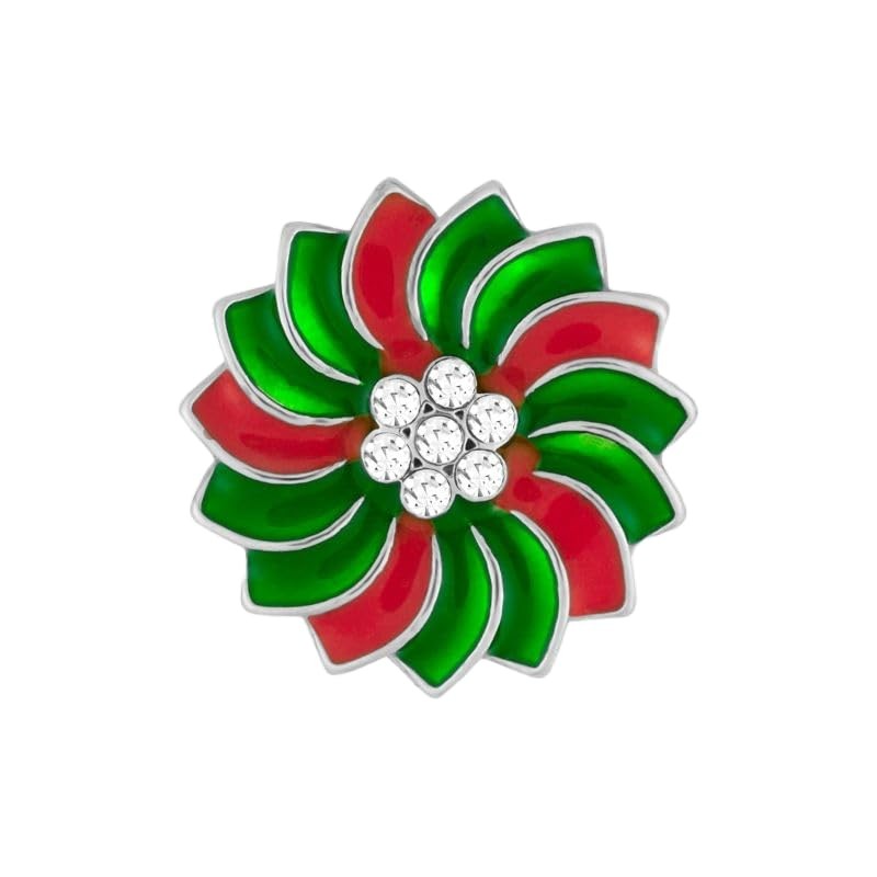 Ginger Snaps Holiday Fiore, 20mm