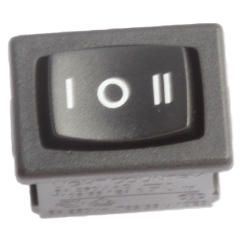 R19A LIGHT COUNTRY Double Side Self-Reset Switch 3 Pins 3 Position 6A 125/250VAC