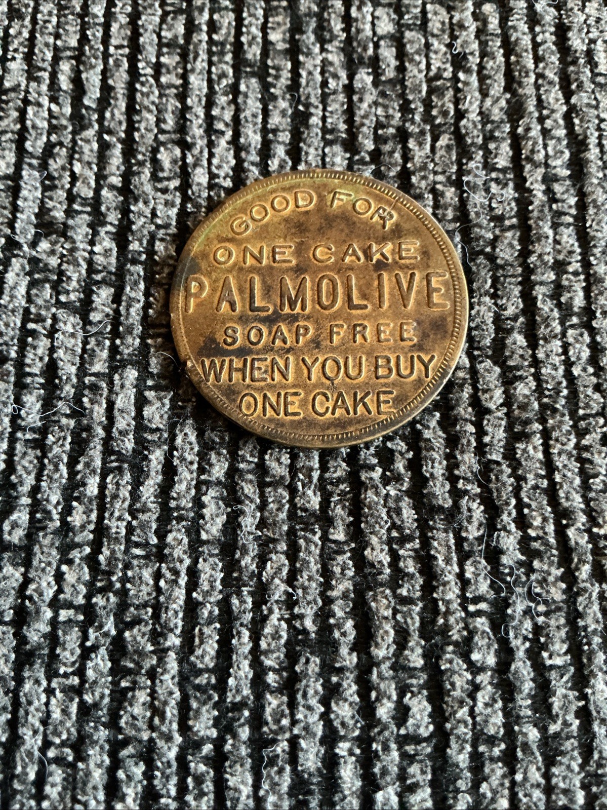 Collectible Junk Drawer Coin Lot VINTAGE POLMOLIVE SOAP TOKEN CHICAGO