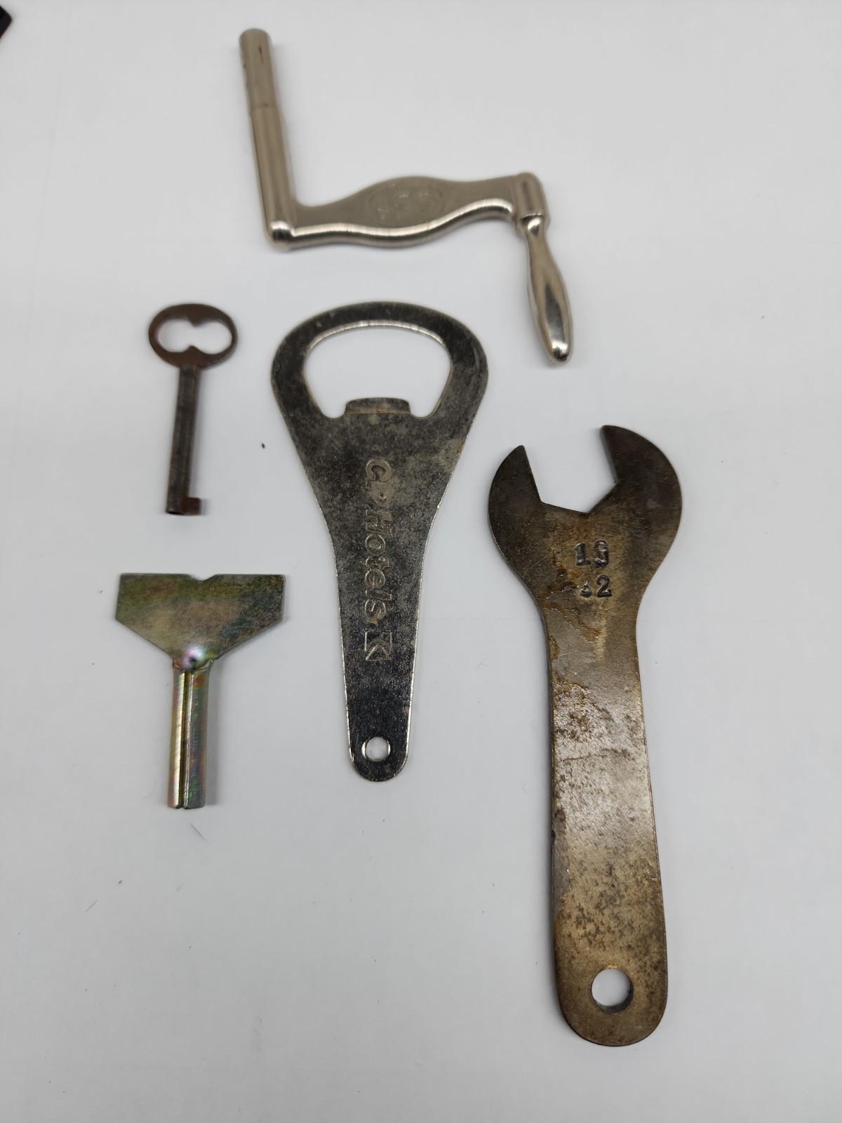 Vintage Random Junk Drawer Keys Bottle Opener And Such