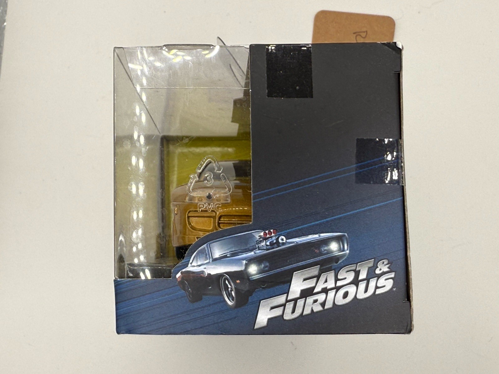 2023 Fast & Furious Toyota Supra Gold Diecast 1:32 Scale Rear Spoiler New Jada