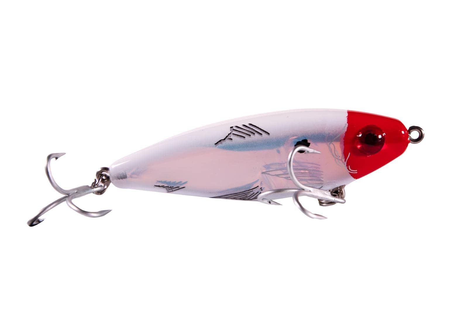Mirrolure 37MR-11 Mirrodine XXL Red Hd/White/Silver 3.75in 1oz