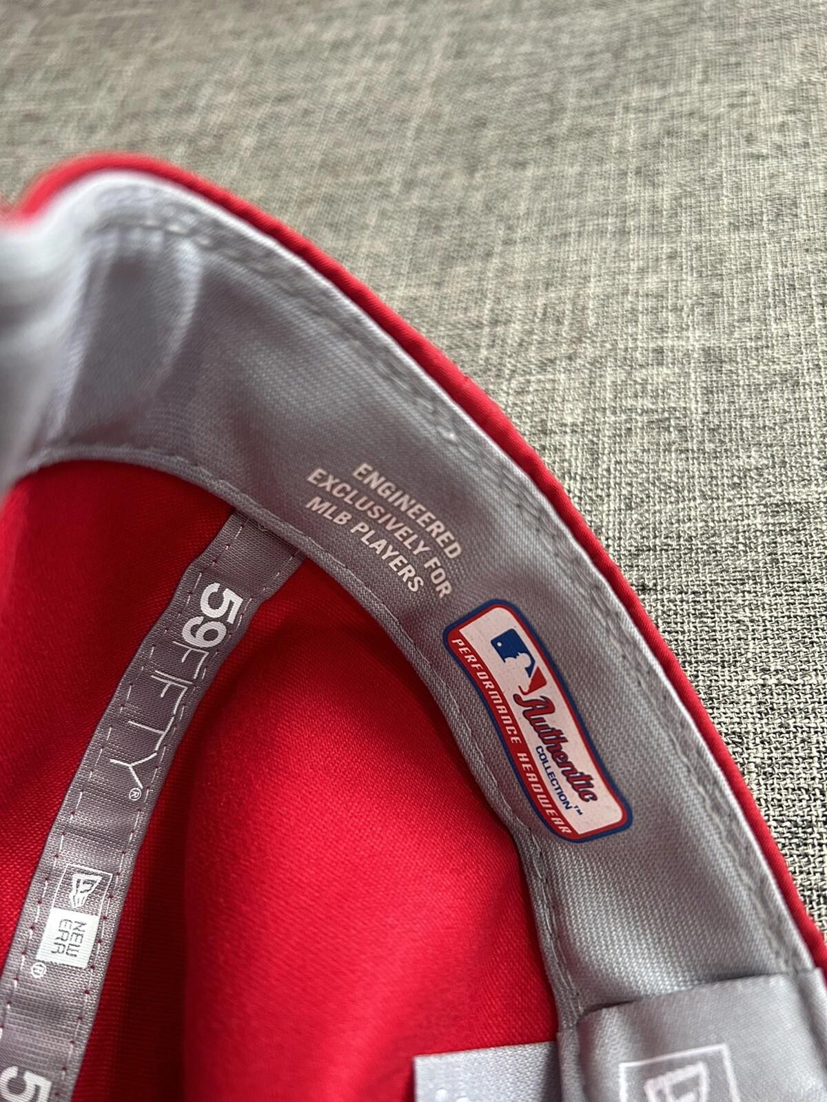 MLB Cincinnati Reds New Era 59FIFTY Pro Light 2018 Spring Training Hat 7 3/8