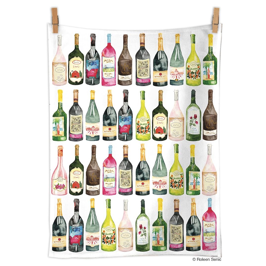WerkShoppe Wine Cellar 100% Cotton Tea Towel – 100% Cotton