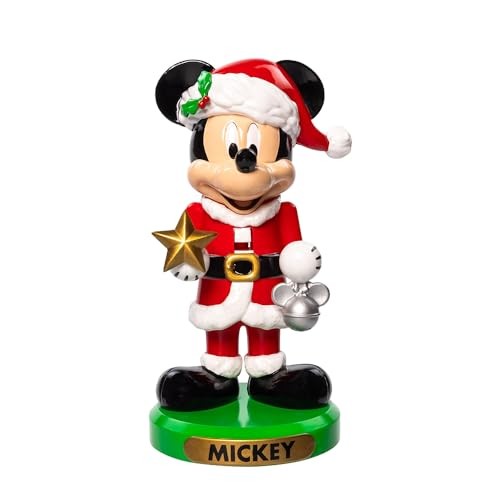 Disney 6 inch Mickey Mouse Nutcracker Jade Multicolor inches Functional Charm