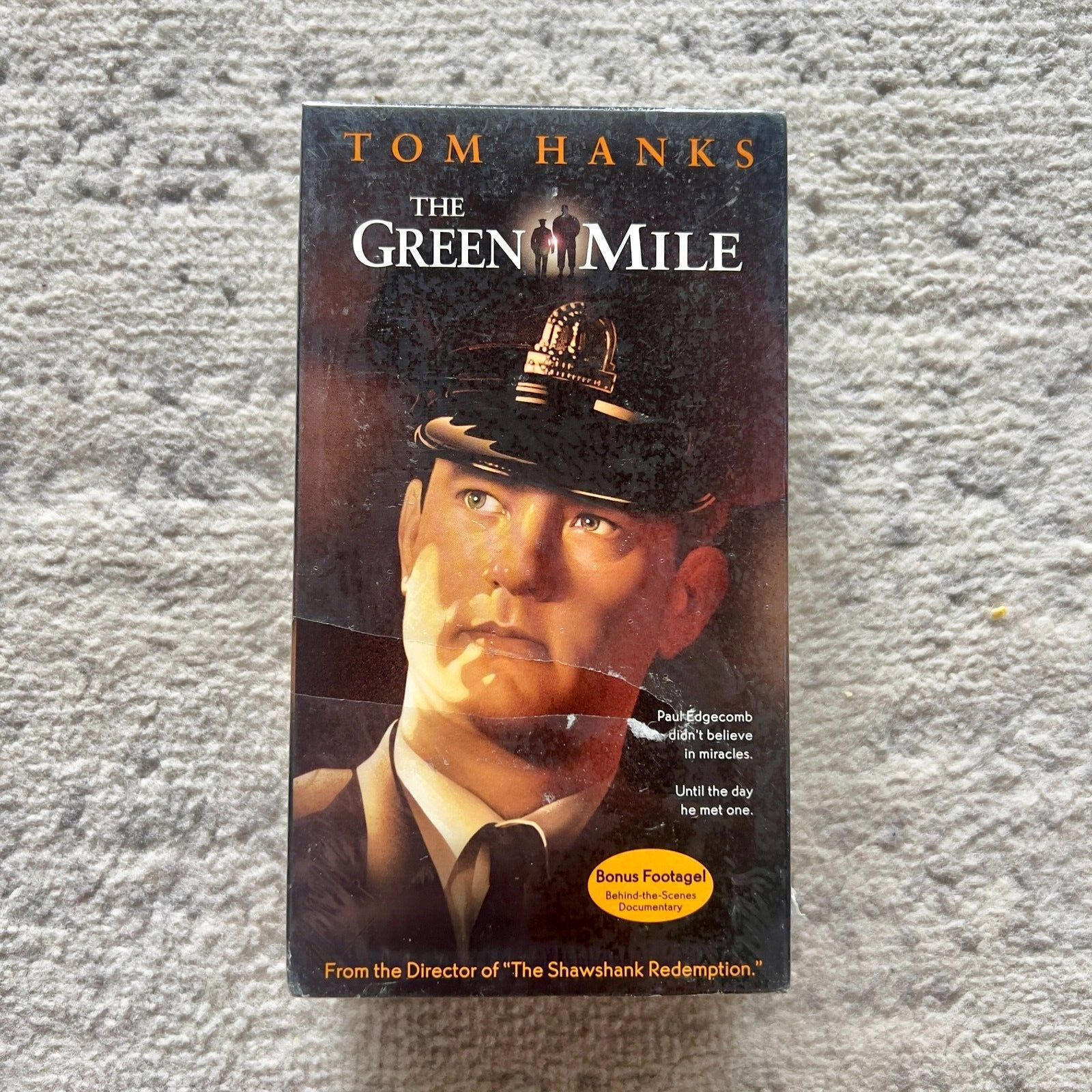 The Green Mile VHS Tom Hanks Sealed w/ Hype Watermark