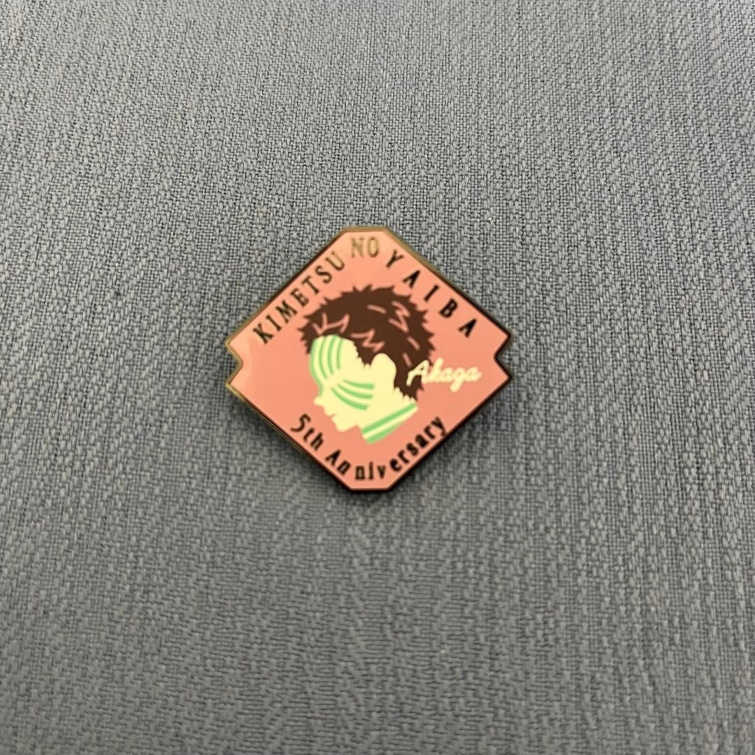 Demon Slayer Kimetsu No Yaiba 5th Anniversary Character Pins Used