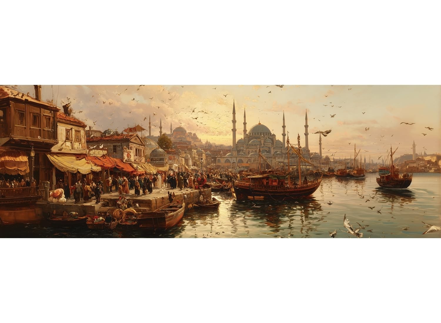 Anatolian Puzzle -Old ƒ∞stanbul, 1000.PN Piece Puzzle, #1206