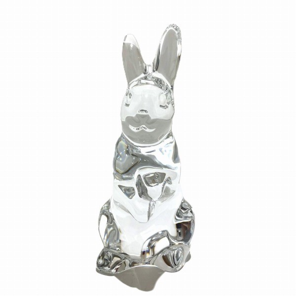 Baccarat Rabbit Crystal Object, Brand Name Accessory, Figurine, Unisex, Exce…