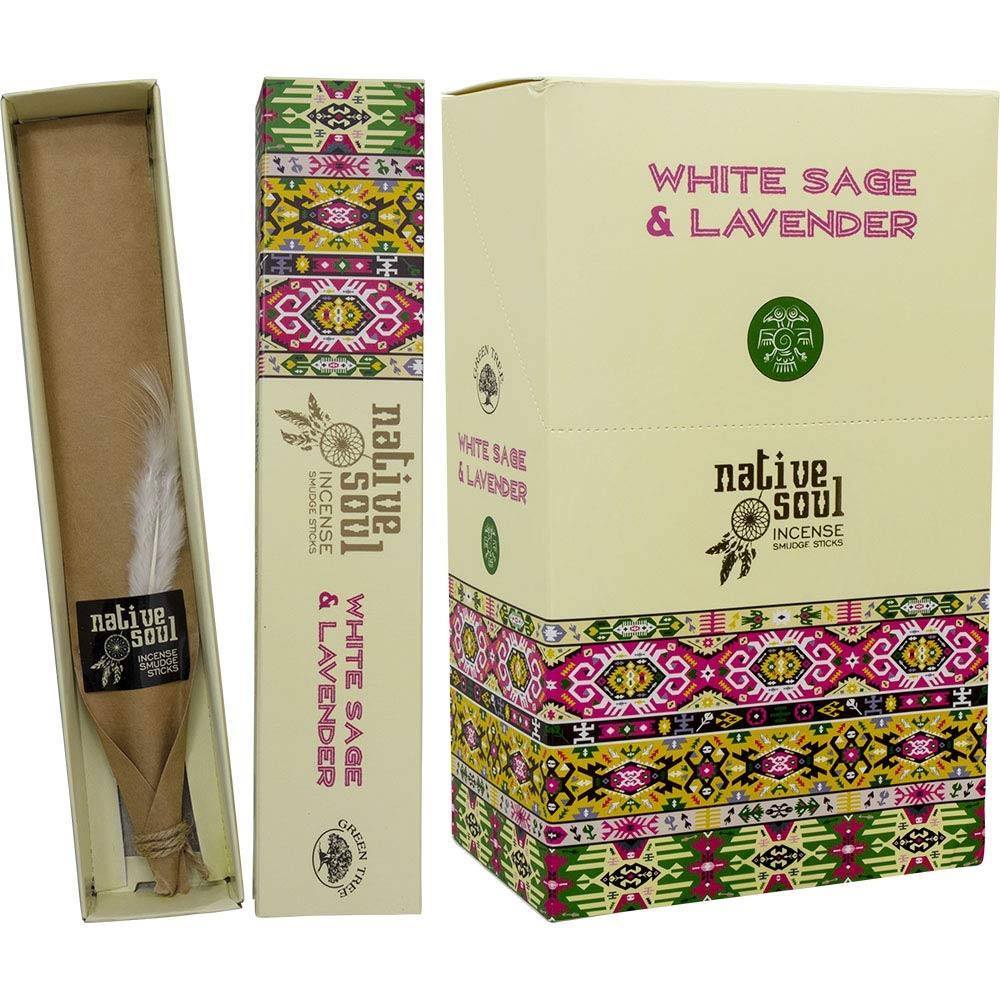 Kheops International Green Tree Incense 15 gr (White Sage & Lavander)