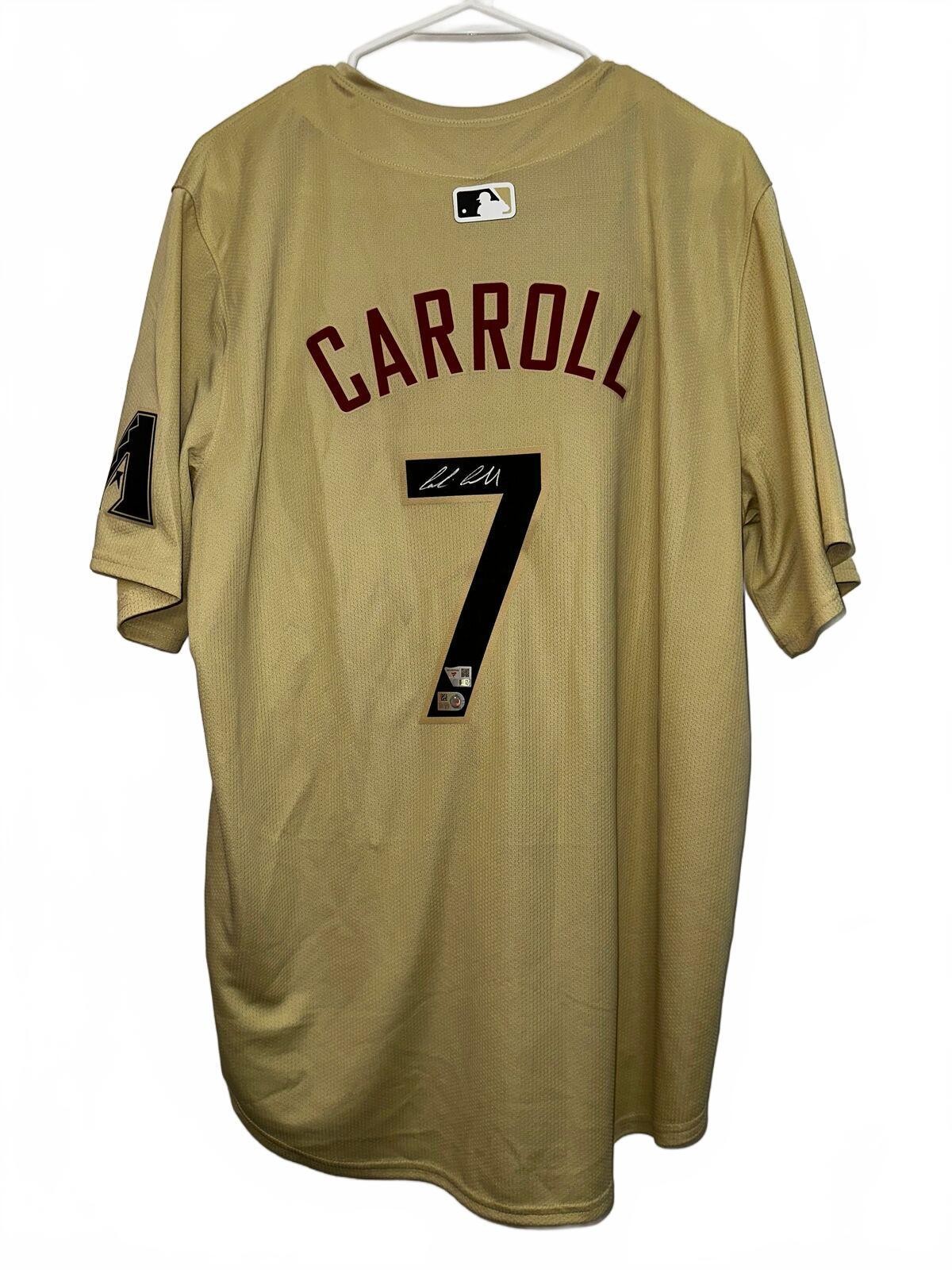 Corbin Carroll Arizona Diamondbacks Autographed City Connect Replica Jersey