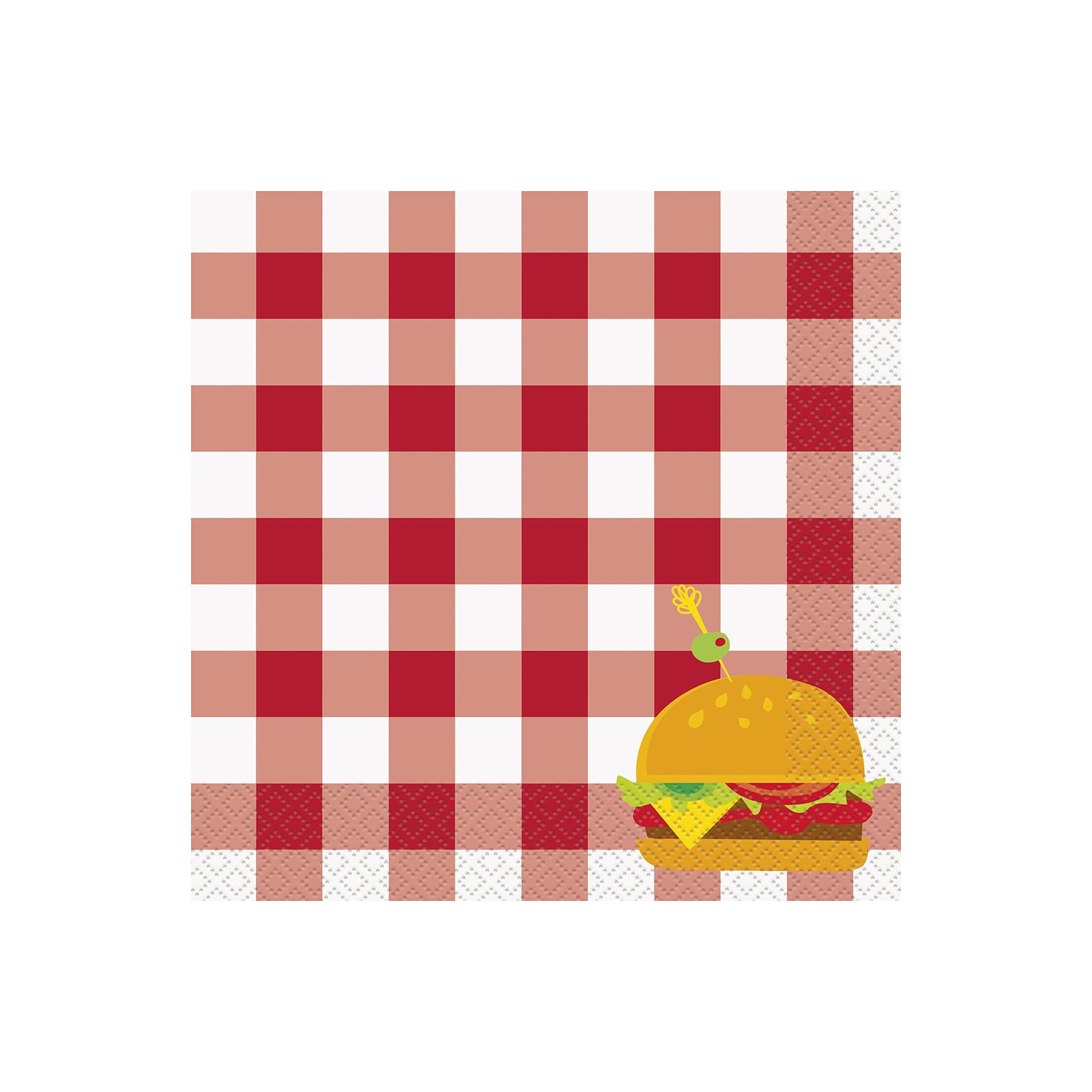 Unique Classic BBQ Luncheon Napkins 16 Durable Design Tableware Perfect Birthday