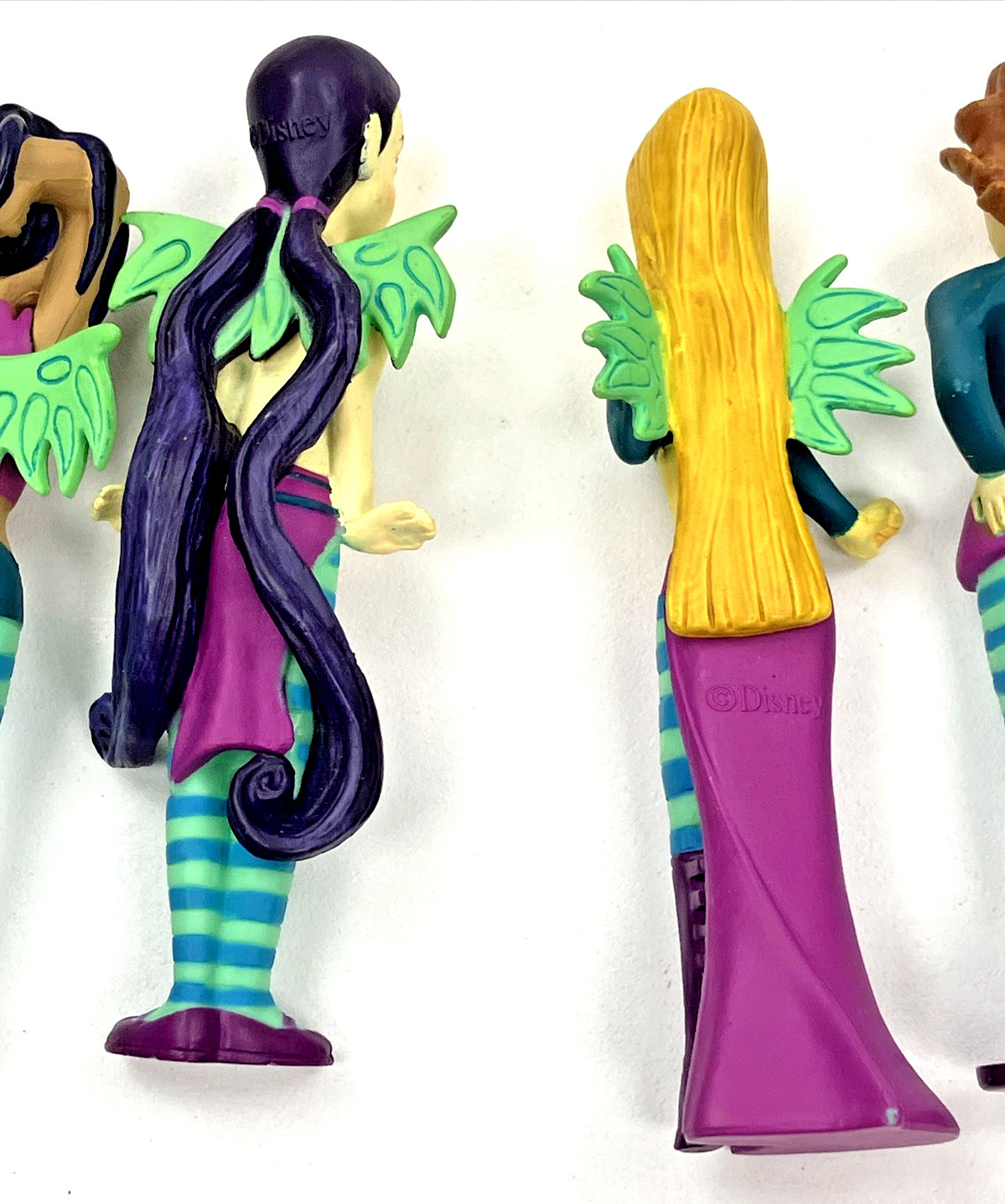 Vintage Lot of (5) Disney Store Exclusive W.I.T.C.H. Figurine Set