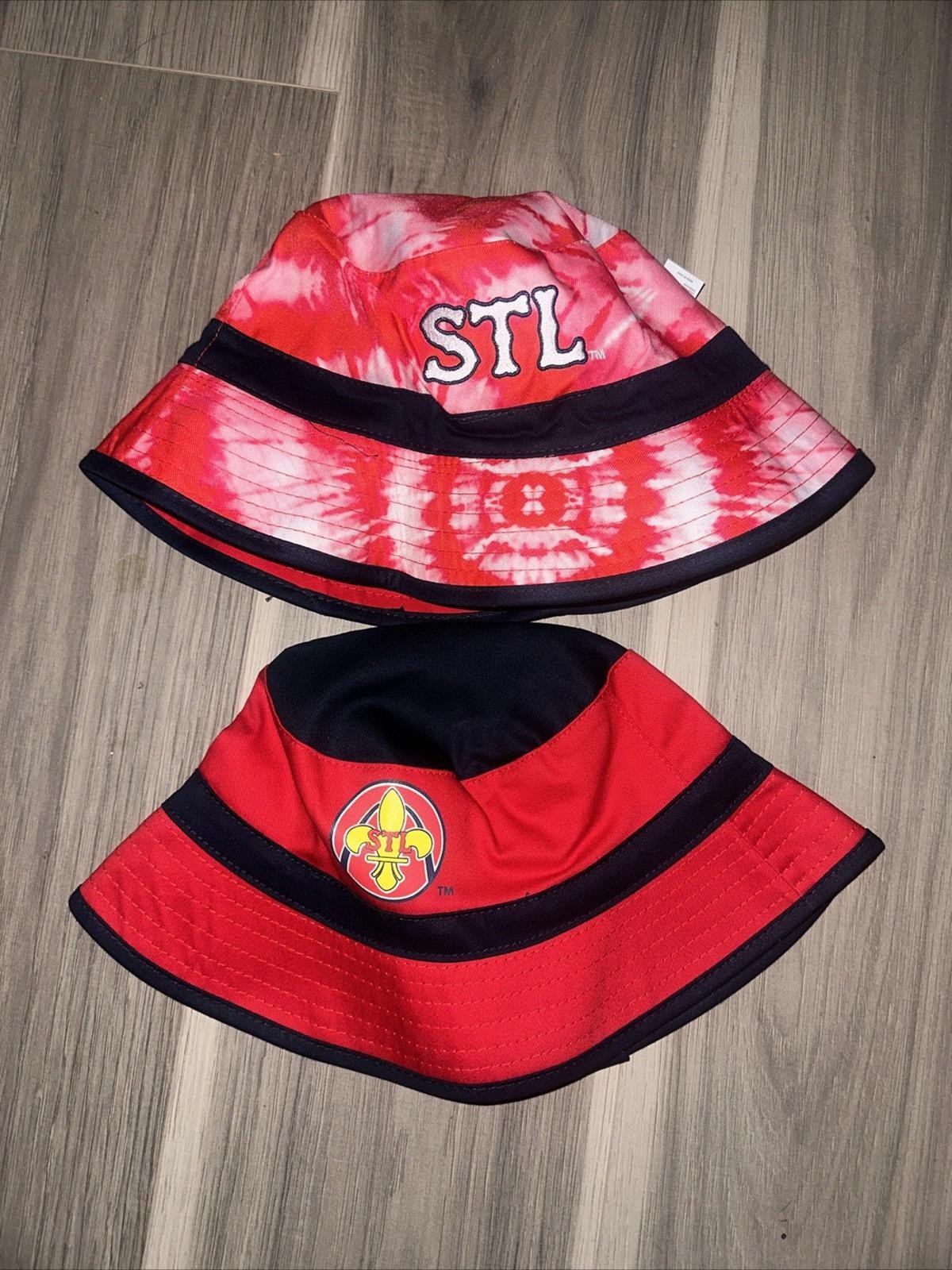 ST LOUIS CARDINALS REVERSIBLE BUCKET HAT 5/2/25 SGA NEW HAT