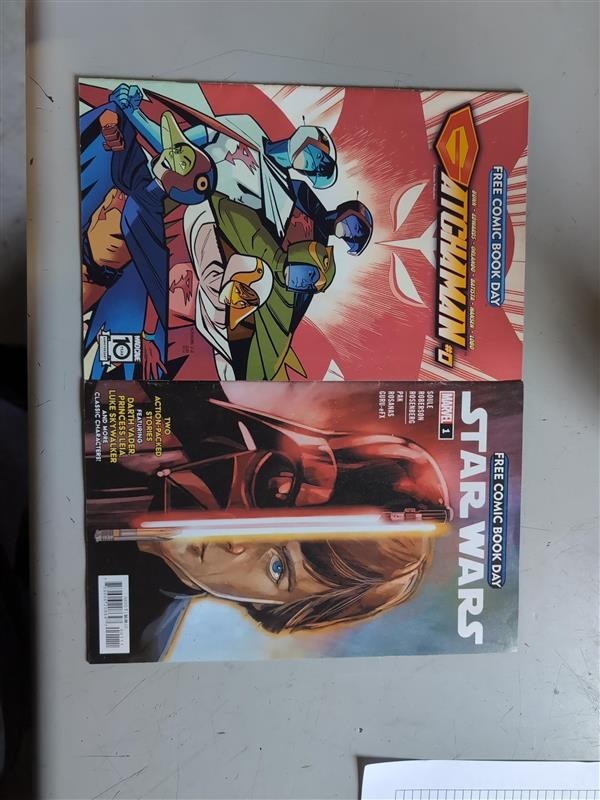 Gatchaman #0 Star Wars #1 Free Comic Book Day promotional issues from 2024