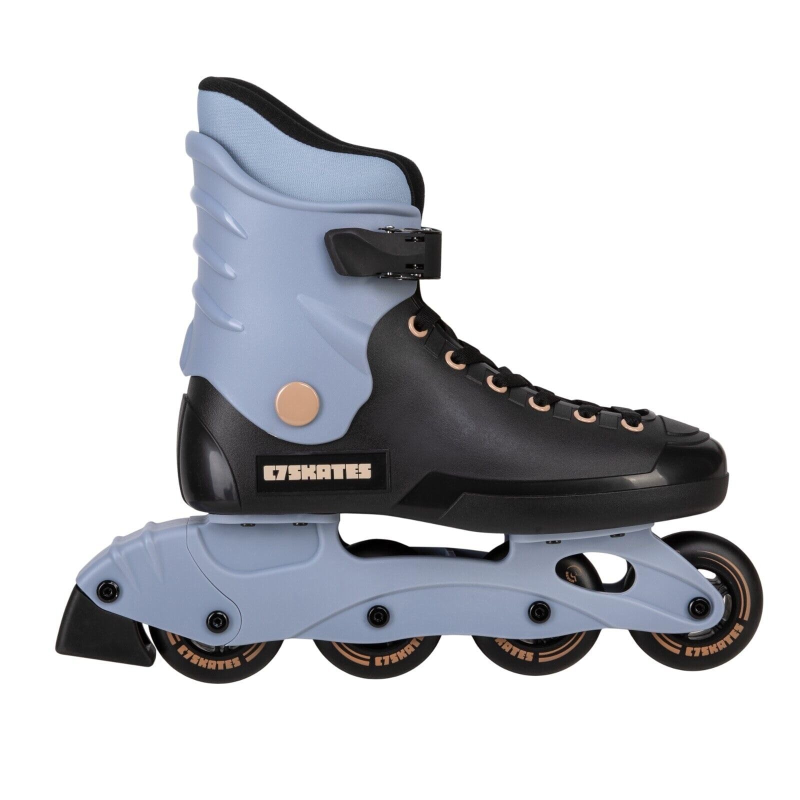 C SEVEN C7skates Nostalgic Adult Inline Skates, Nightshade, W12/M11