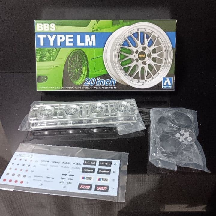 Aoshima tuned parts BBS LM20 inch