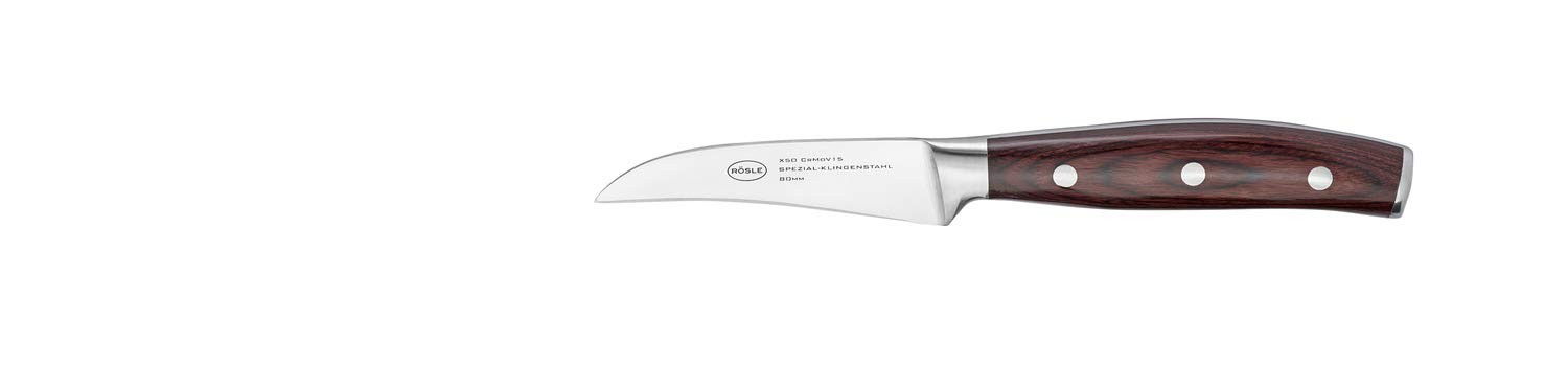 Rösle Rockwood Knife Collection Steel Brown 14 inch 3 1in Modern R Sle Kitchen