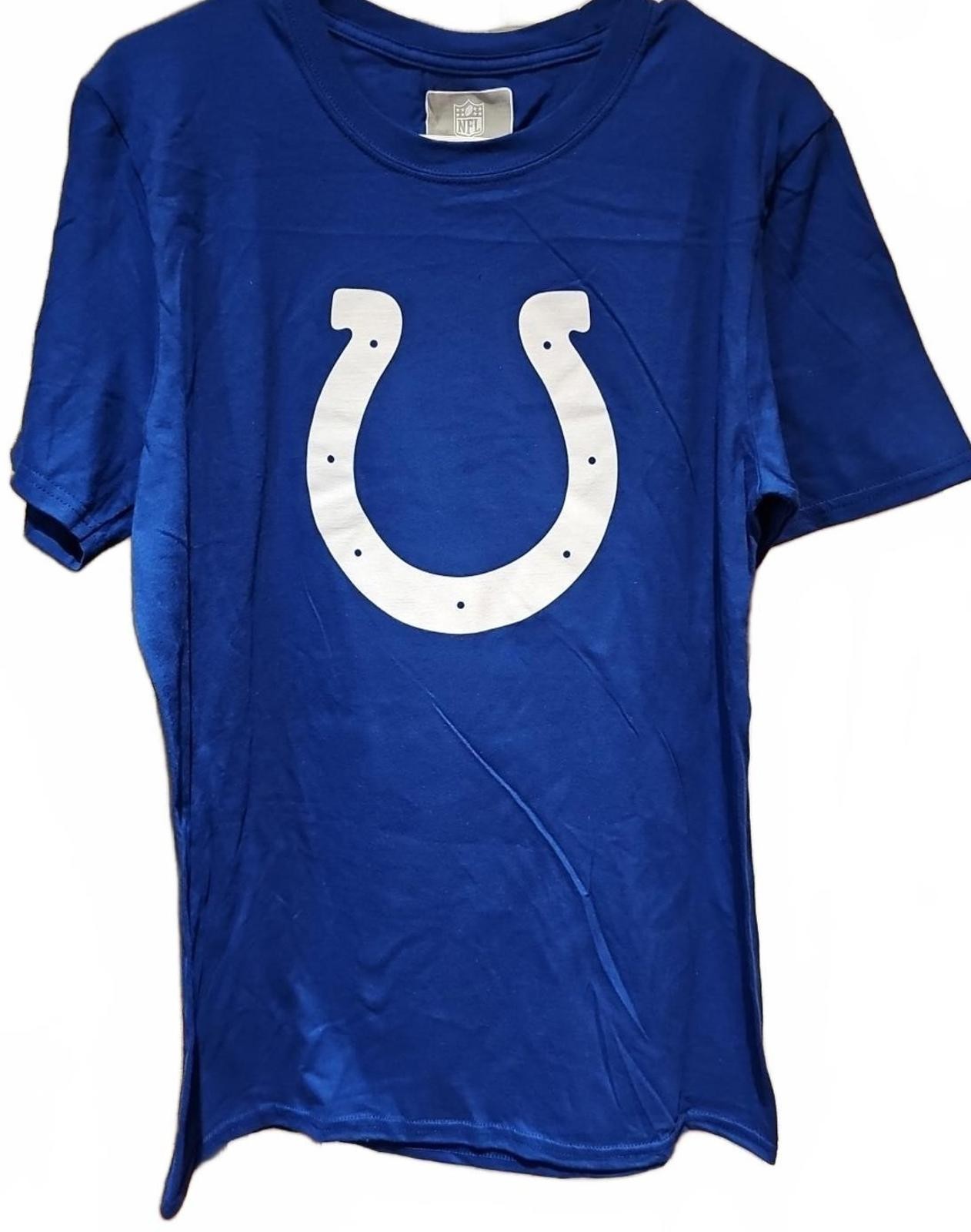 NFL Team Apparel Indianapolis Colts T-Shirt With Logo Size M