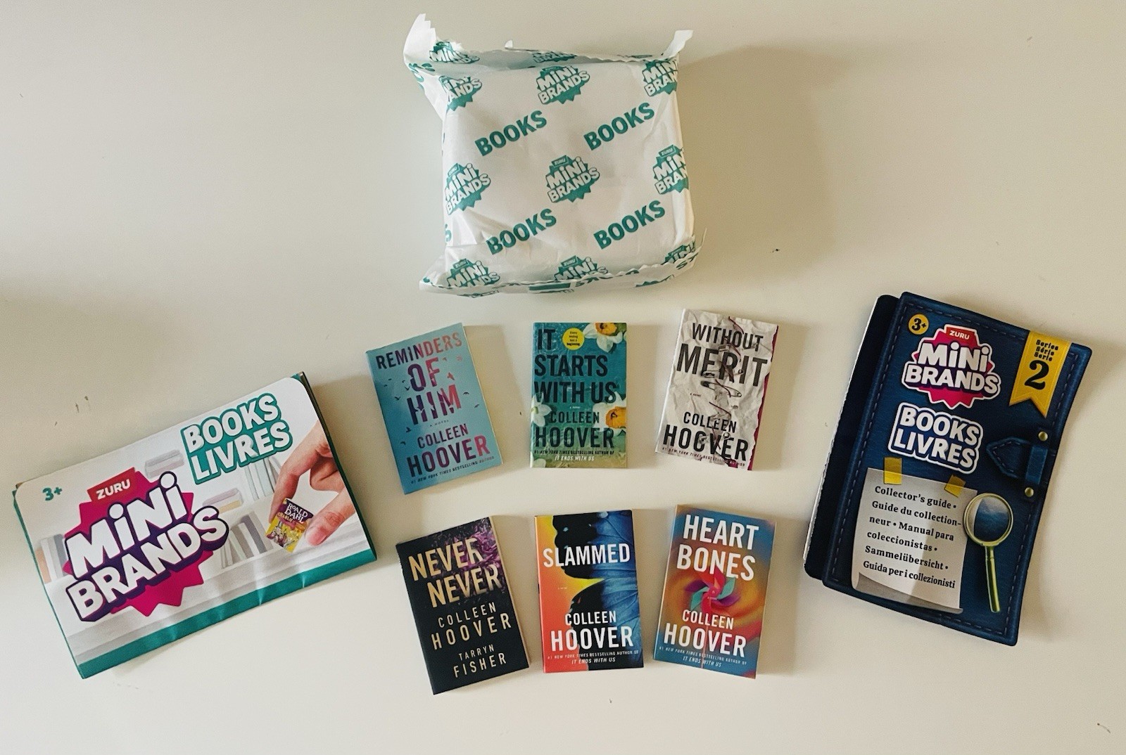 ZURU Mini Books Set Of Colleen Hoover – Including discontinued ones- RARE/ LOT