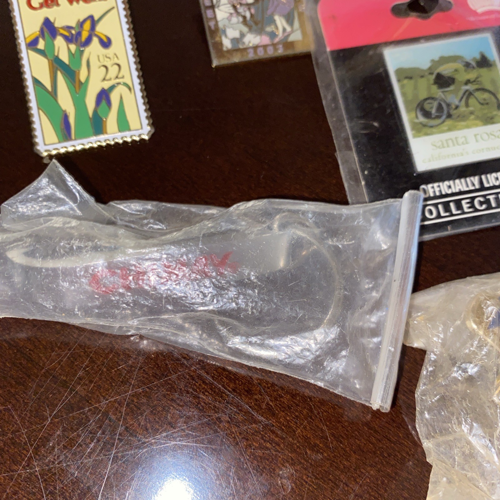 Junk Drawer Cleanout Multiple Items Vintage Pin