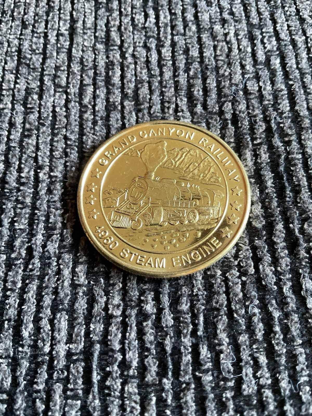 Collectible Junk Drawer Coin Lot GRAND CANYON RAILWAY STEAM ENGINE 4960 TOKEN
