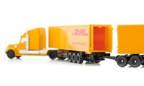 Siku 1806, Road Train, Tractor Unit with semi-Trailer and Trailer, 1:87