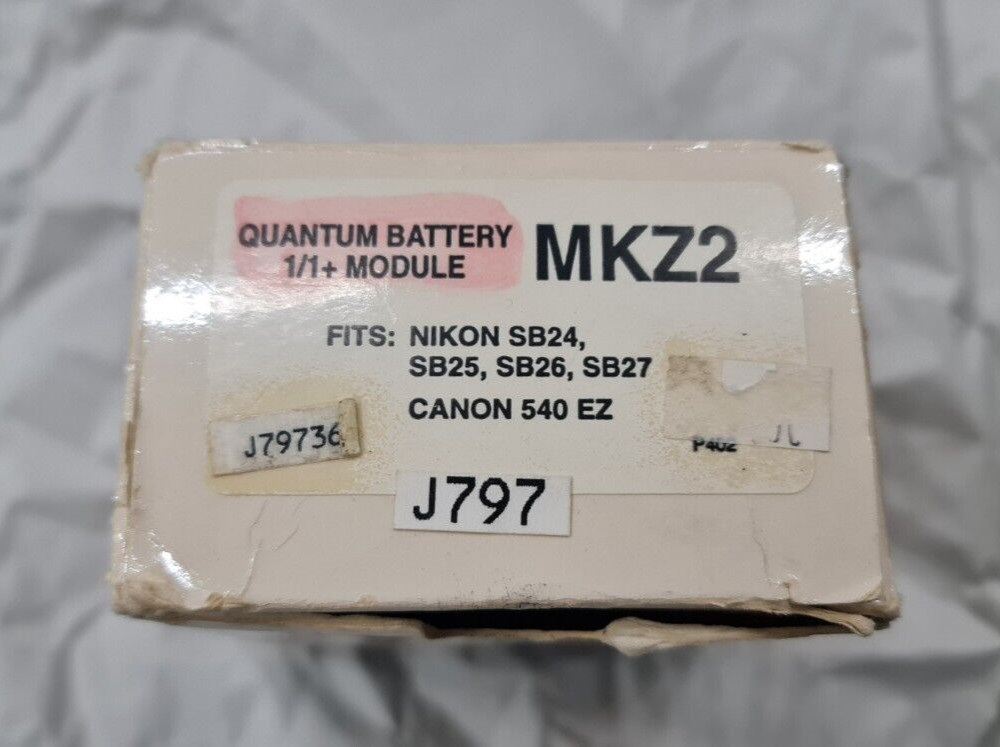 2X QUANTUM MKZ2 MODULES f NIKON SB 24 25 26 27 CANON 540 EZ