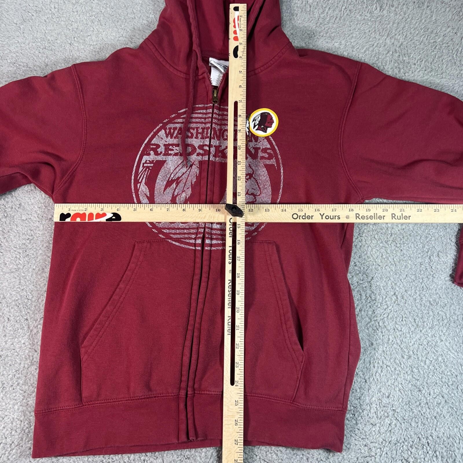 Washington Redskins Majestic Pullover Hoodie Men Small