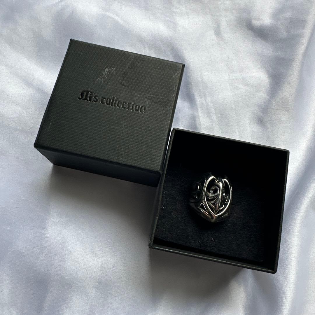 Rare No. 21/M’s Collection Silver 925 Cross Tribal Ring