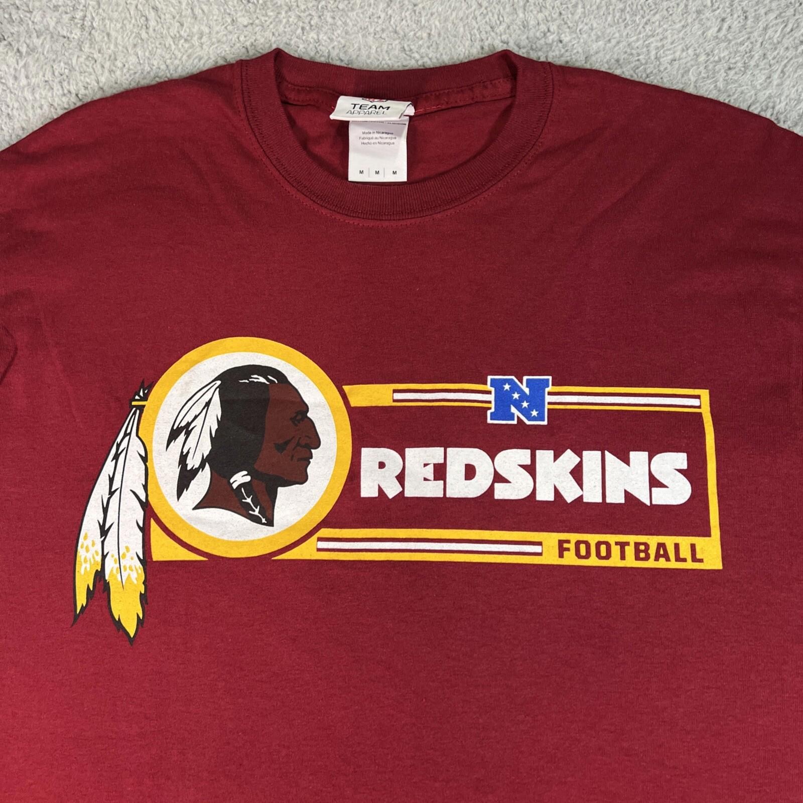 Washington Redskins Shirt Mens Medium NFL Team Apparel NWOT