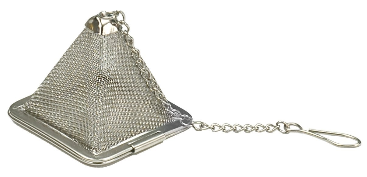 RSVP International Tea Strainer Collection, Pyramid, 1-3/4-inches, 1/2-cup