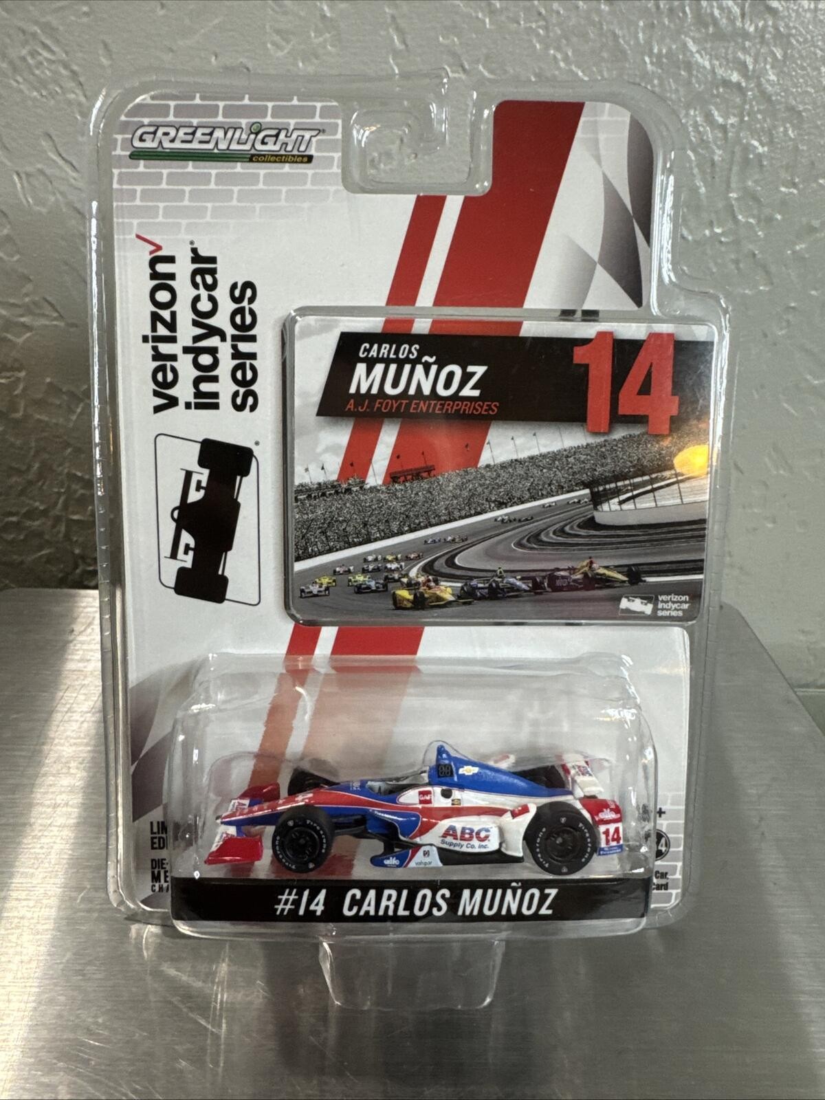 Greenlight Verizon IndyCar 1:64vSeries #14 Carlos Muñoz Die-Cast Ca