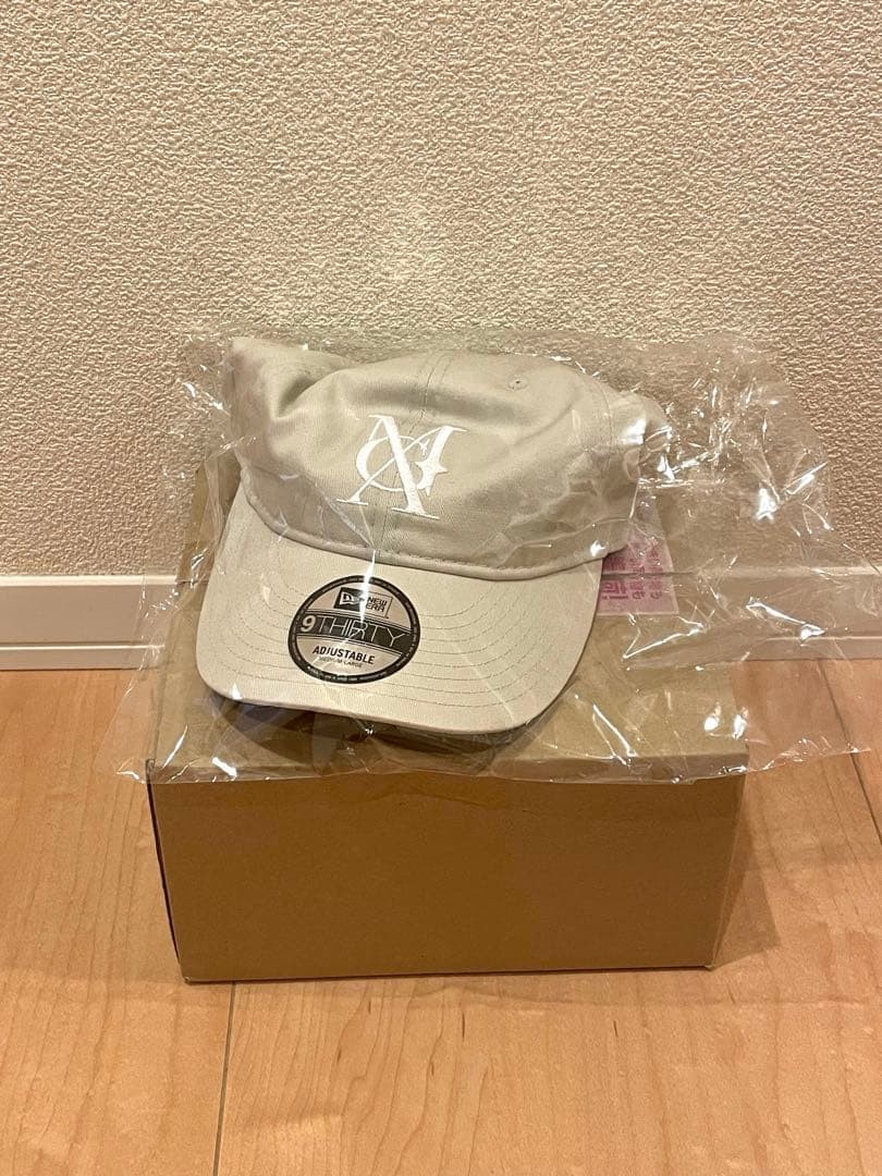 Mrs. Green Apple Cap Beige Era 9THIRTY MGA Logo Pins Limited
