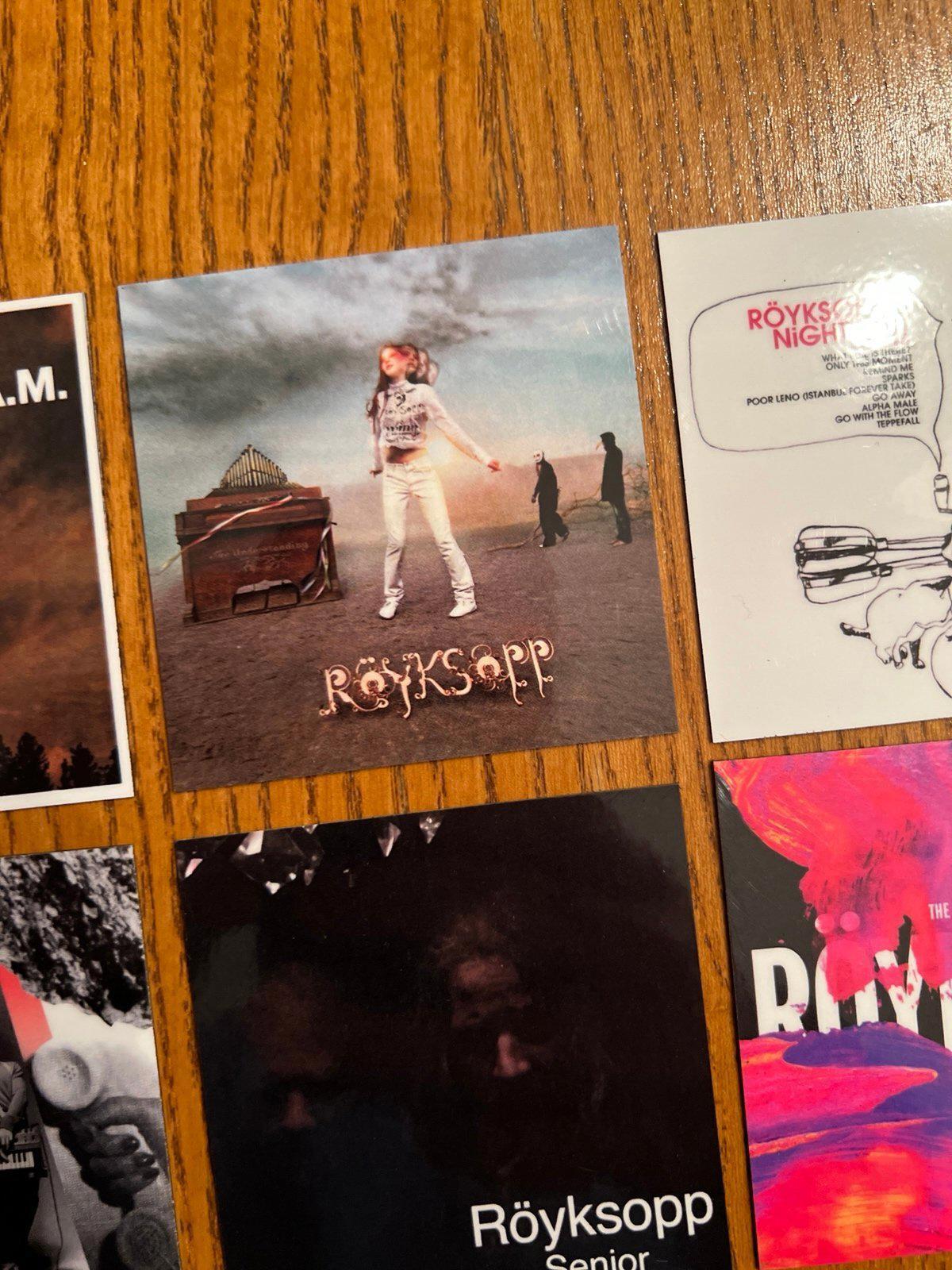 Royksopp fridge magnets