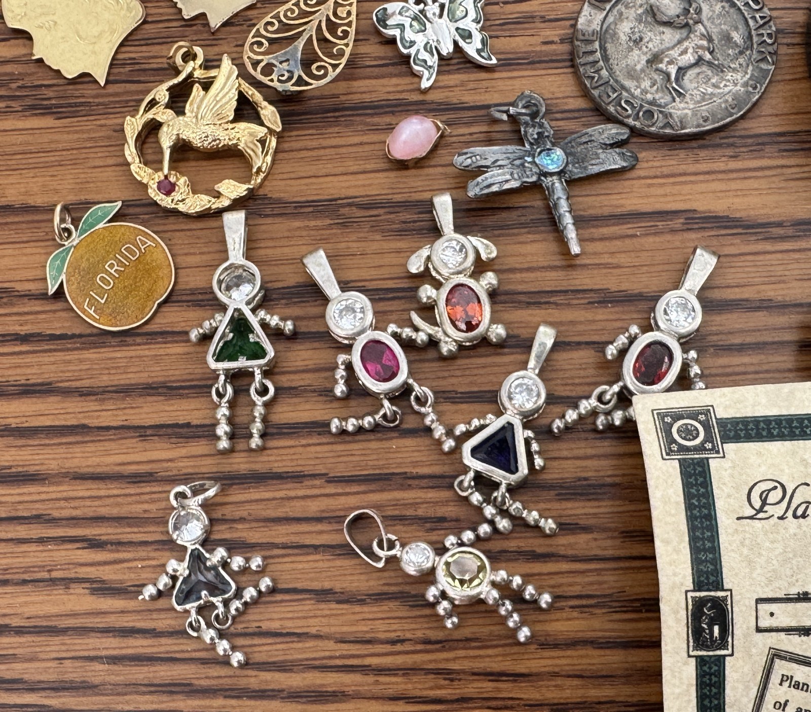 INVENTORY REDUCTION LOT – Collectibles Some 925 Knife Charms Bundesrat Key Chain