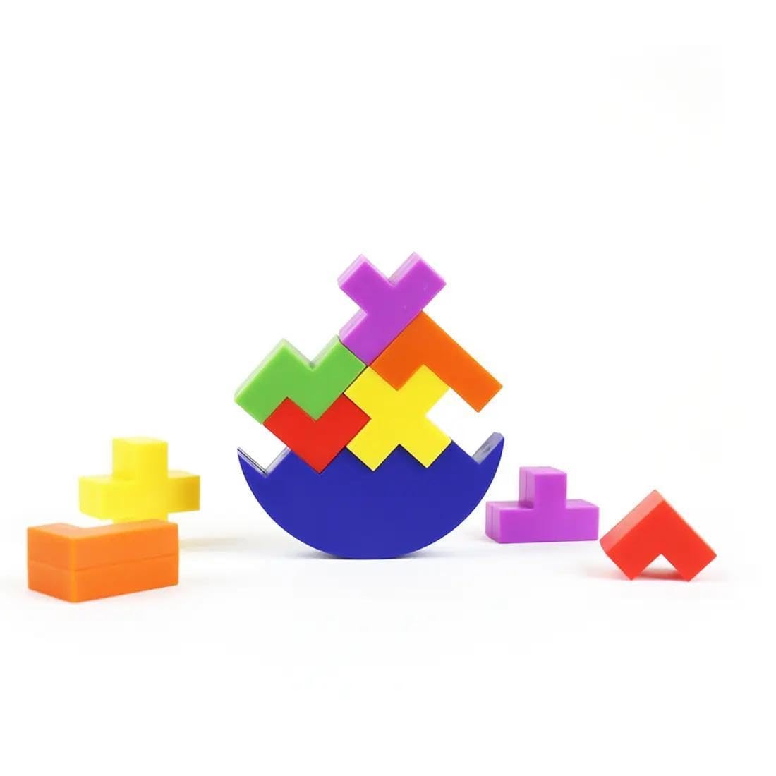 Gift Republic Retro Gamer Stack Stacking Game Multicolor 16 pieces Standard