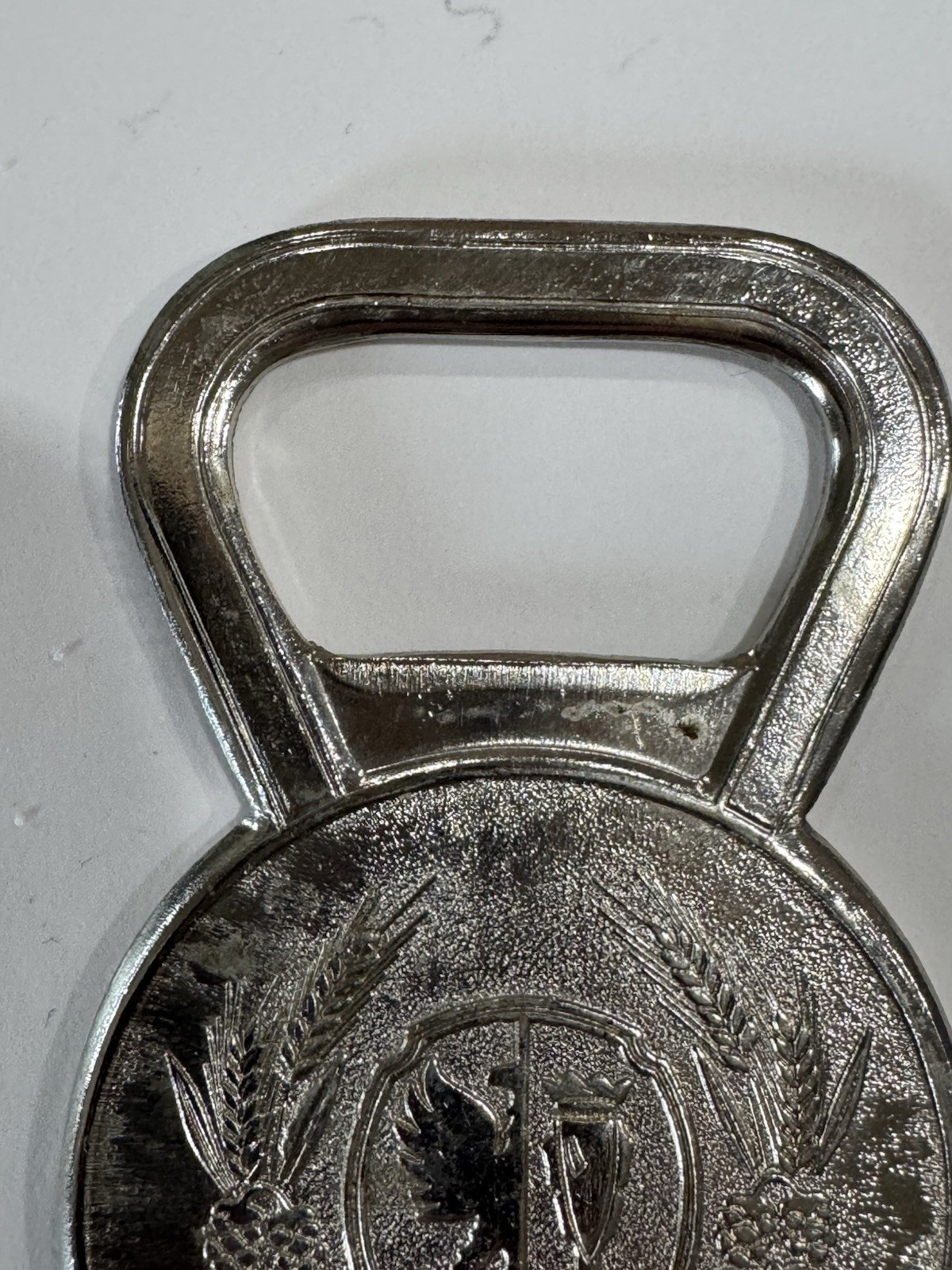 Vintage Danish Metal Bottle Opener Hansa For Enhver Torst