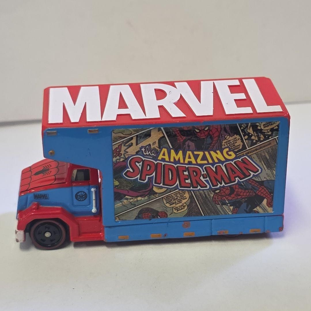 Spider-Man Tomica Mini Car Marvel Figure Retro Rare Toy