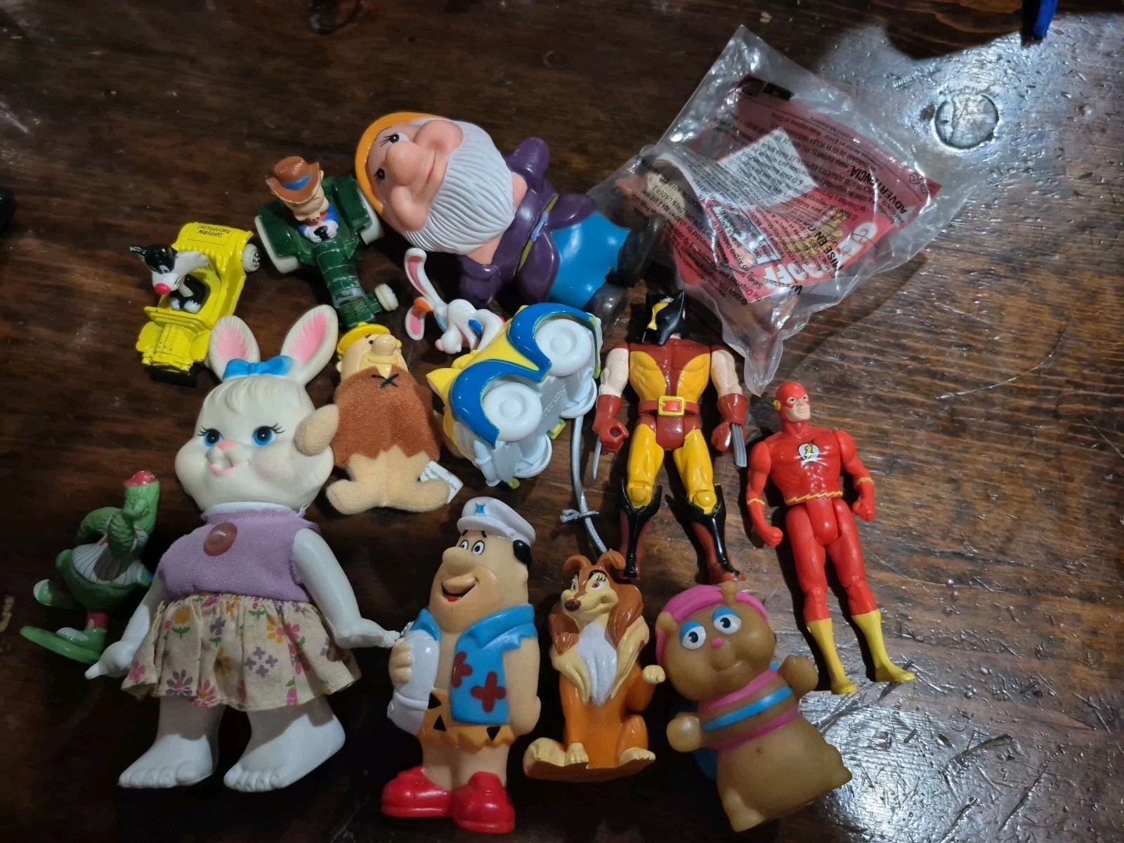 Vintage Junk Drawer Toy Lot – Action Figures Toys 80’s 90’s Mixed