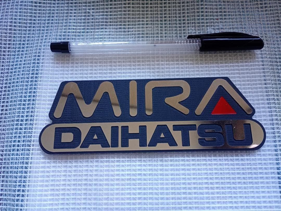 DAIHATSU MIRA Emblem Ys Parco Gino