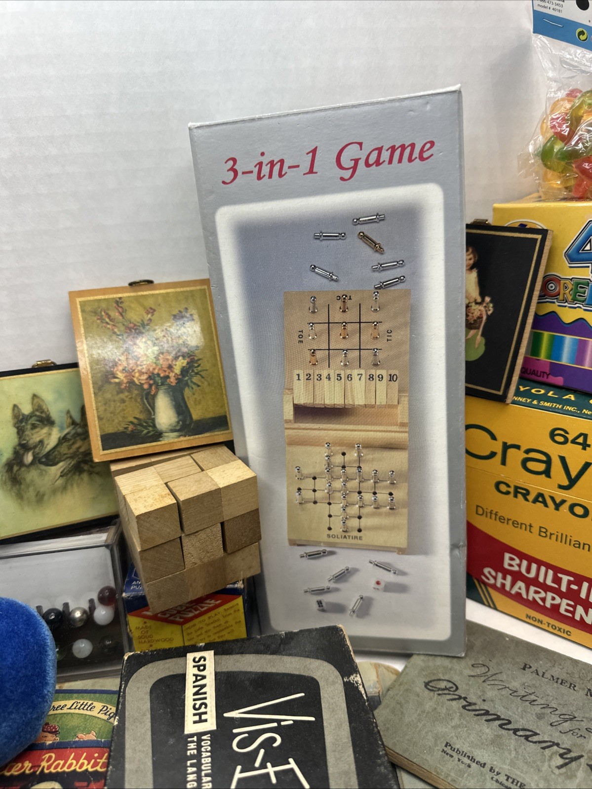 Vintage Children’s Junk Drawer. Vintage Toys, Books, Games & More. Over 35 Items