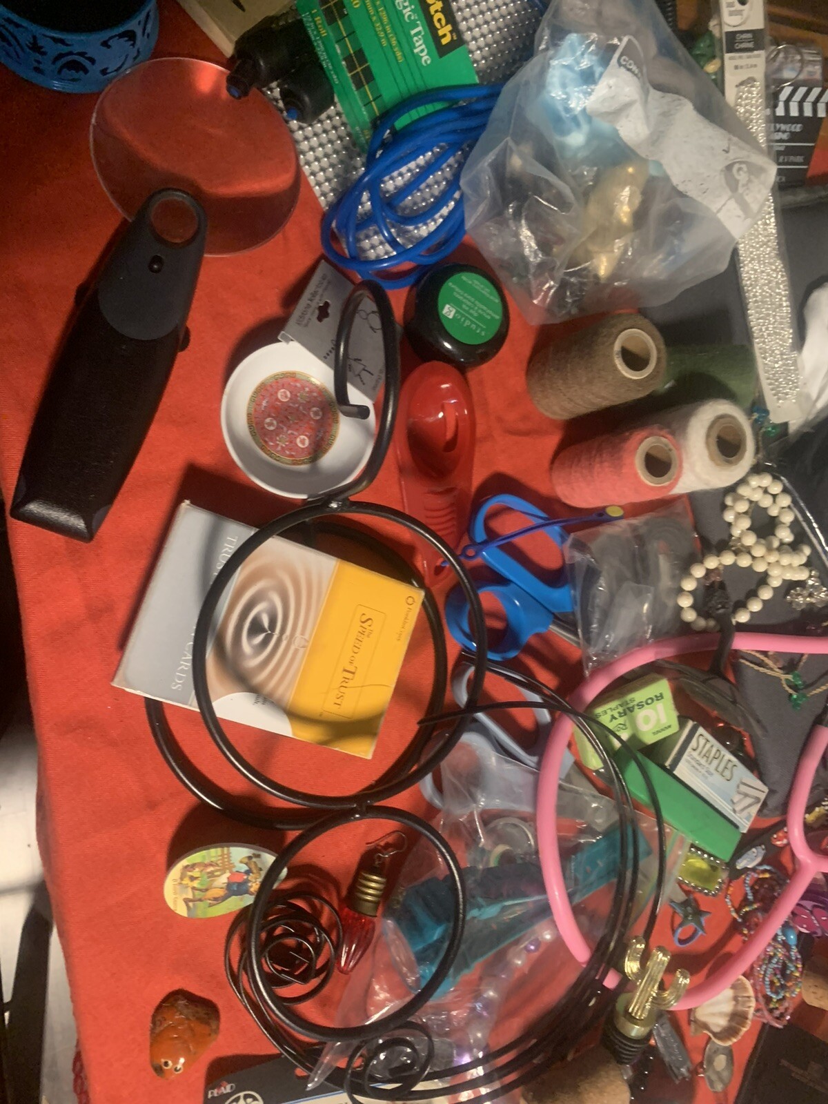 Junk Drawer Clean Out Box- Super Random – All Items Pictured – 12 Lbs 3 Oz-#3142