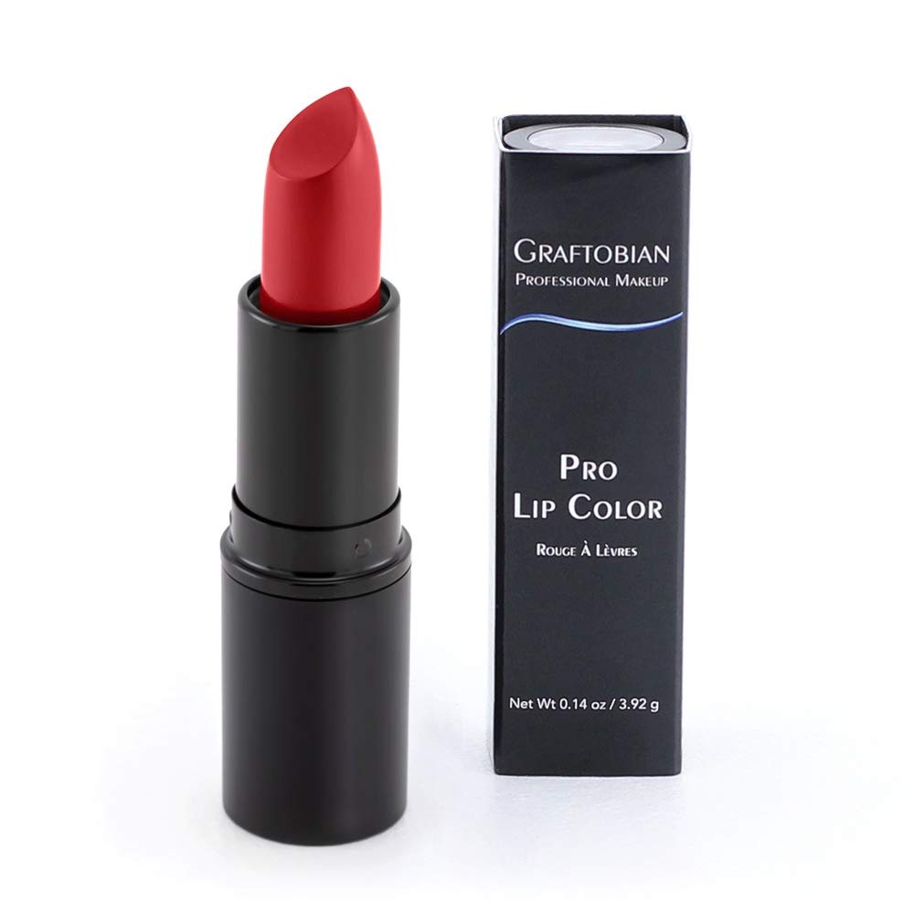 Graftobian Professional Lipstick, Long-Wear Semi-Matte, Soft Cherry