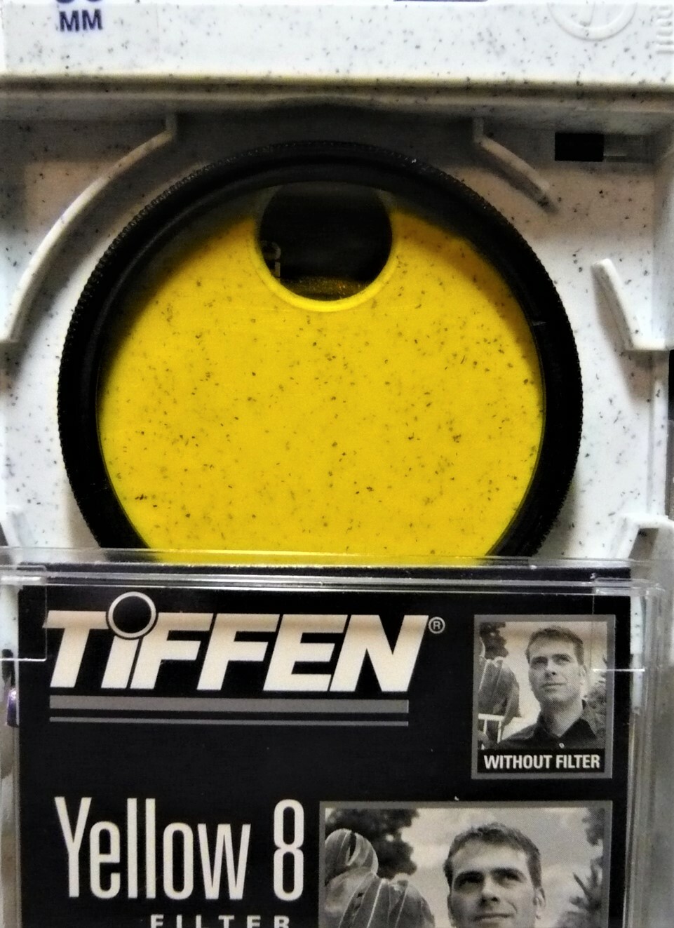 Tiffen (genuine) 55 mm Yellow 8 Screw-In Filter with case. NEW !
