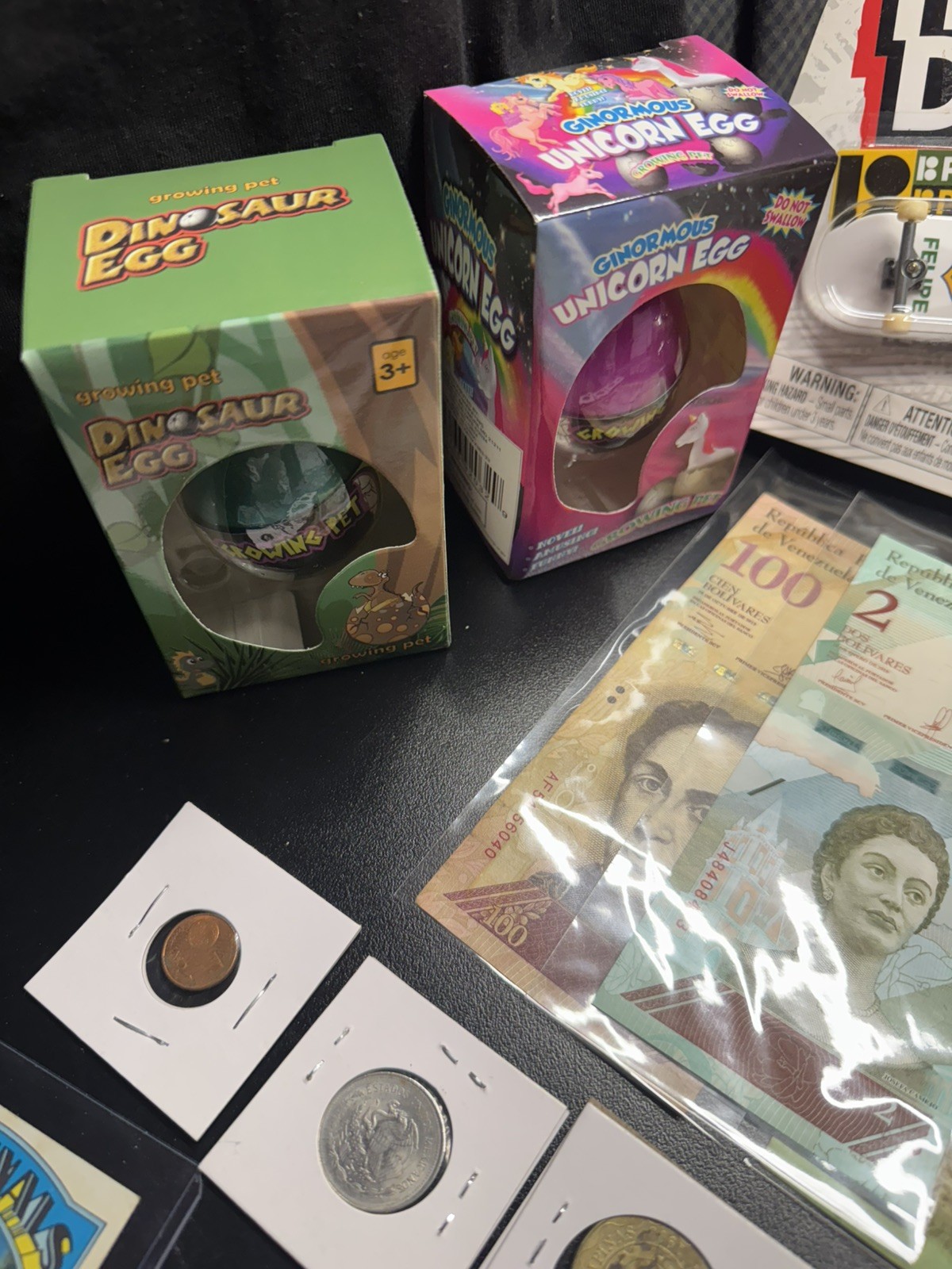 junk drawer lot Coins Cards