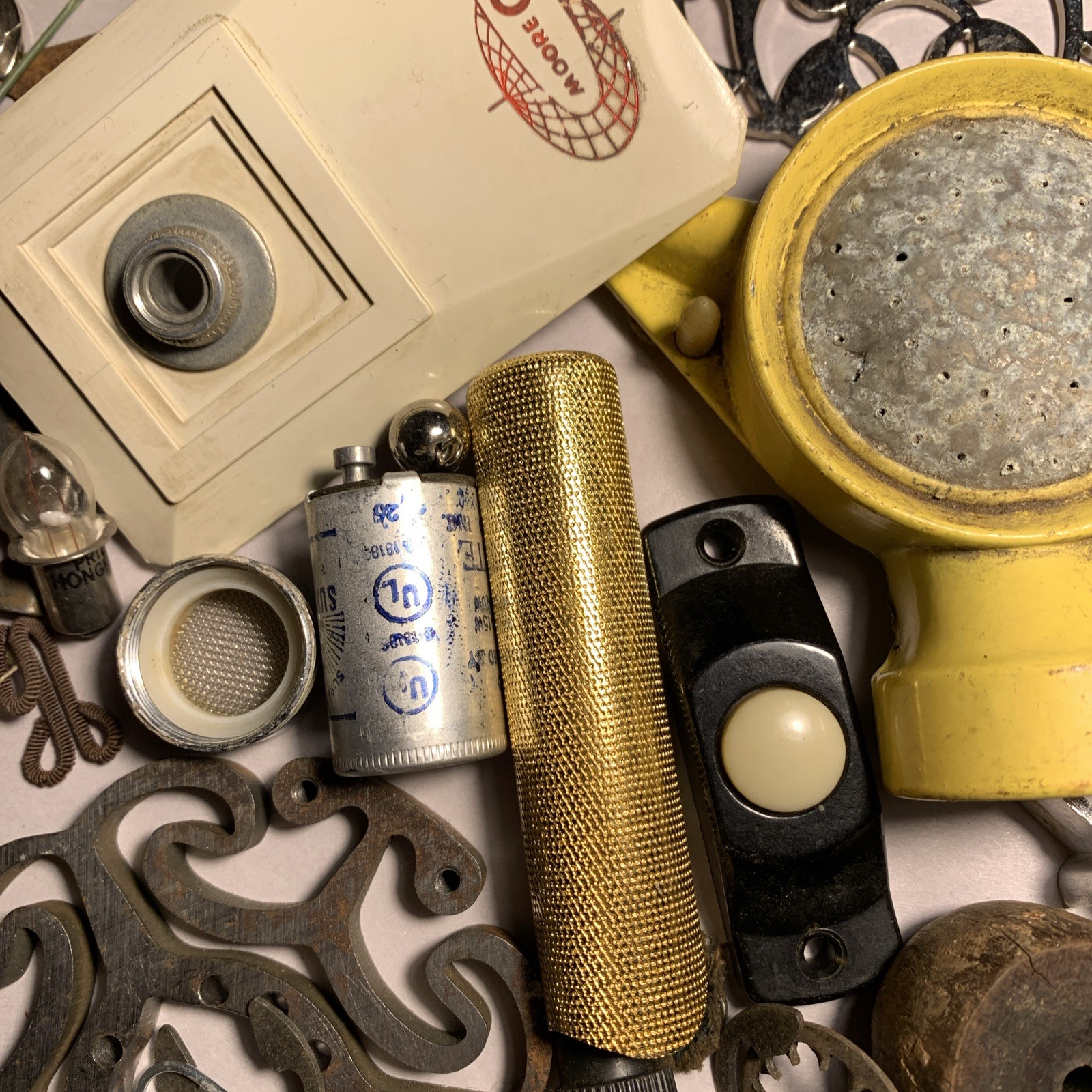 Assorted Metal Junk Lot Repair, Craft, Art Steampunk Assemblage